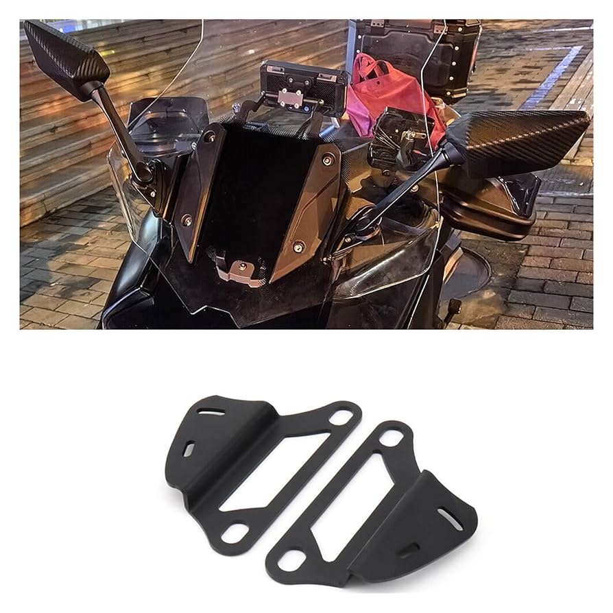 BMWC400GTミラー BMWC400GTミラー Motorcycle Forward Bracket Side Mirror Black